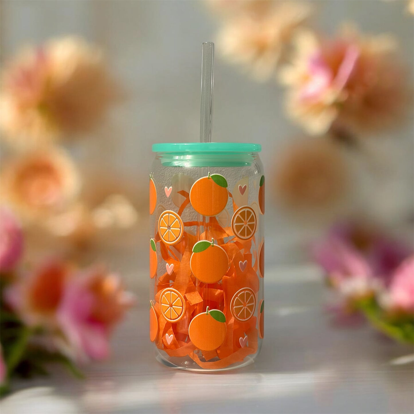 Verre 16 oz orangier