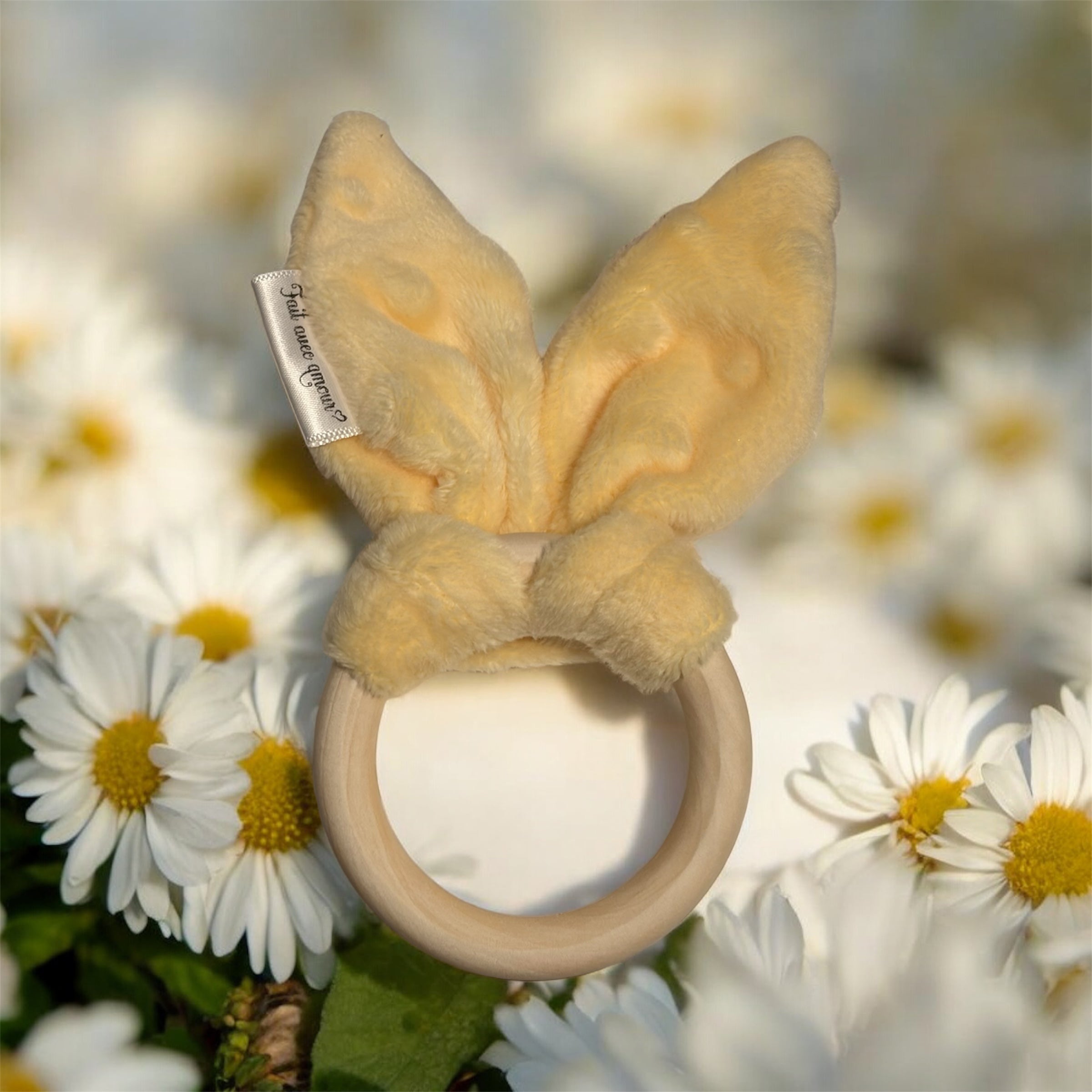 Hochet lapinou pour bébé