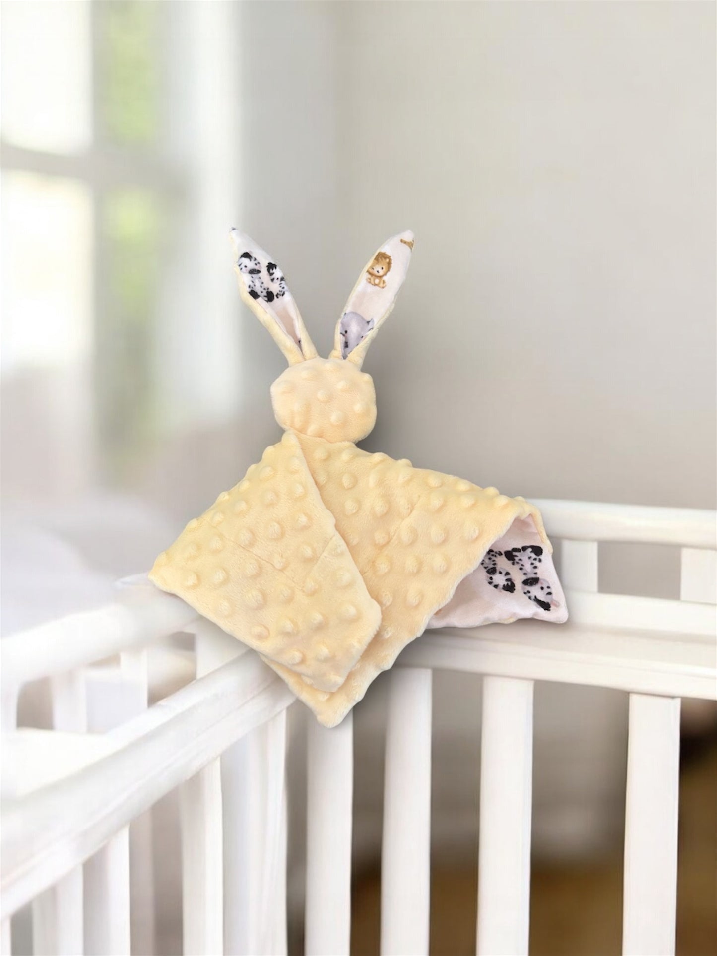 Doudou lapinou pour bébé