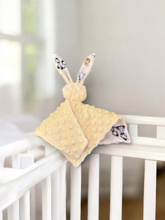 Doudou lapinou pour bébé