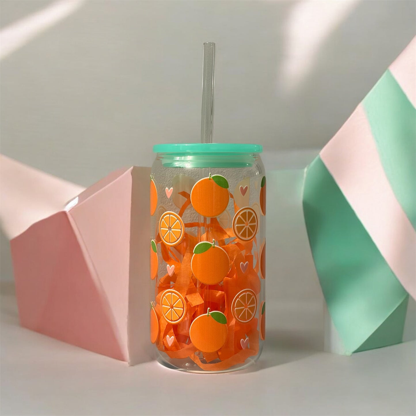 Verre 16 oz orangier