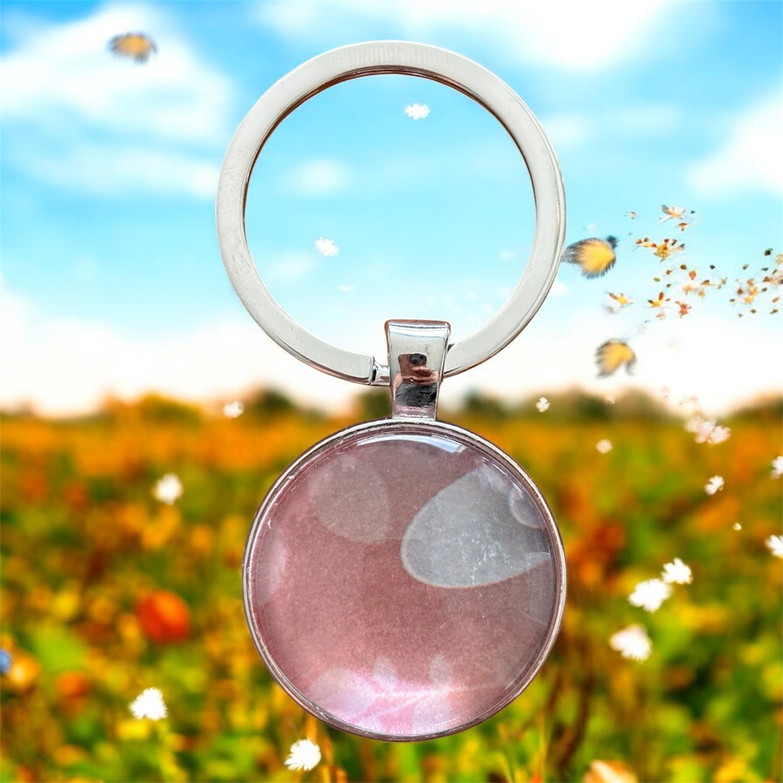 Porte-clés marguerite