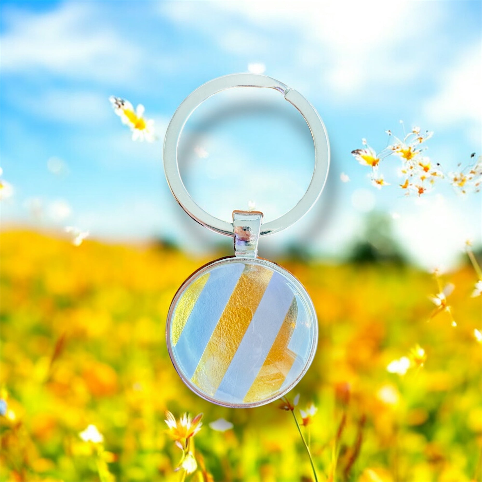 Porte-clés abeilles